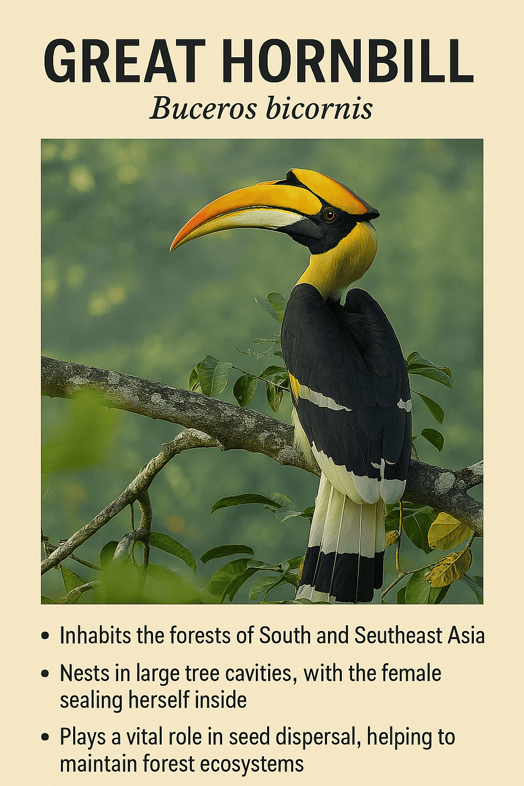 Great Hornbill