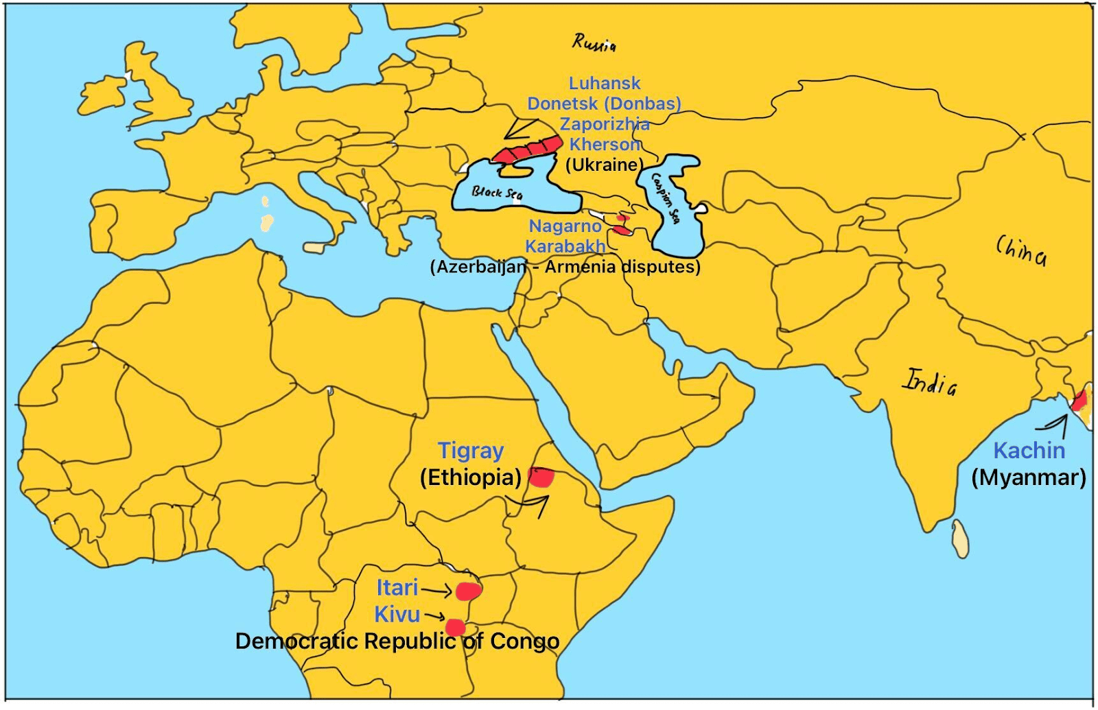 Places In News