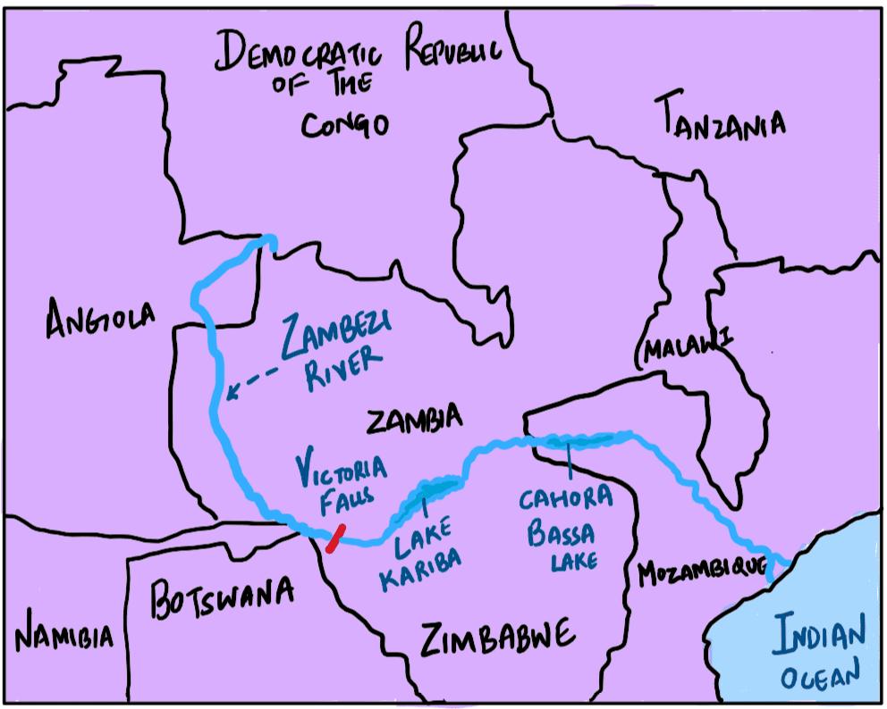 Zambezi river